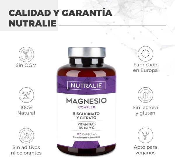 Magnesio bisglicinato y Citrato de Magnesio Características